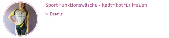 Sport Funktionswäsche - Radtrikot für Frauen