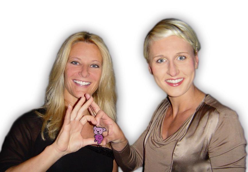 Bärenherz Bootschafterinnen - Ariane Friedrich und Claudia Nystad